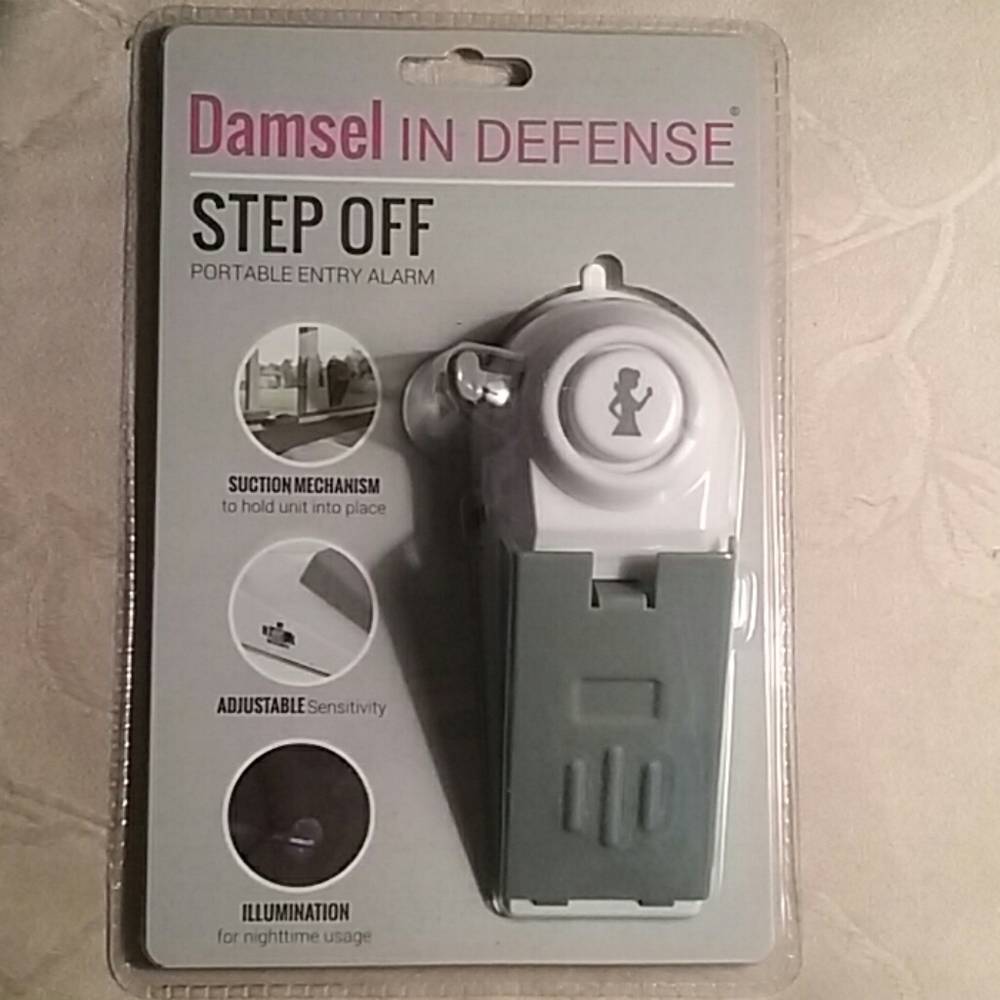Step off entry alarm